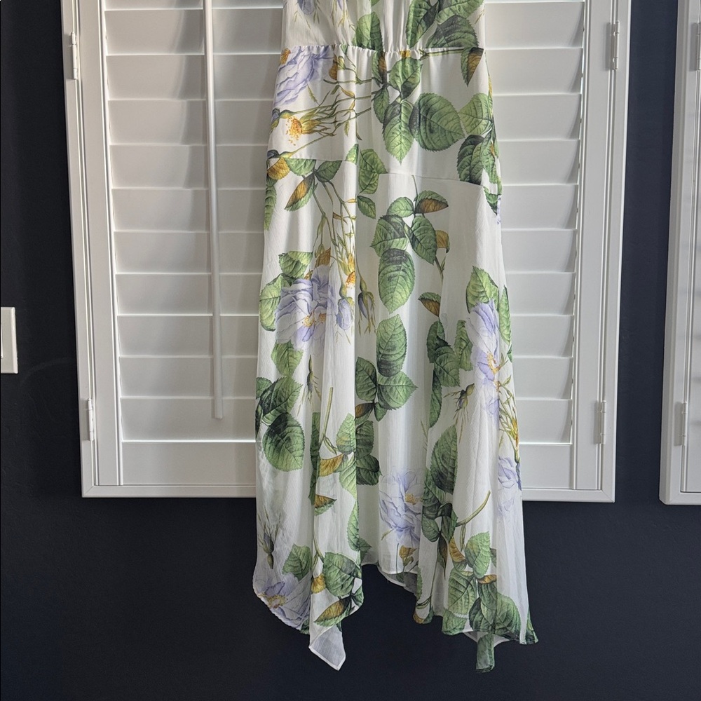White House Black Market Ruched Midi Dress - Picture 9 of 10